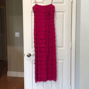 Tadashi pink maxi dress